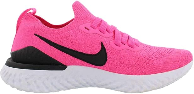 nike epic react white pink
