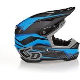 6D HELMETS ATR-3 Adult Offroad Motorcycle Helmet, Rival, ODS | Advanced off-road helmet with 3K carbon composite shell, magnetic chinstrap clasp and Air-Gap ventilation
