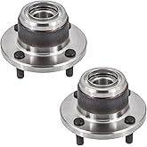 PAROD Pair 521002 Rear Wheel Hub & Bearing Assembly Fit for Ford Focus 2001-2009, Rear Disc Brakes