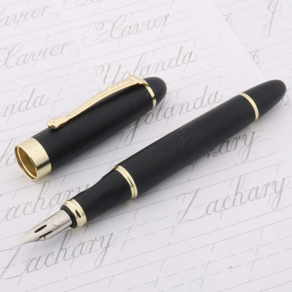 calligraphy in the round body Dipped in nib The tip of a circle 450 G NIB fountain copperplate penGroup Matte Black