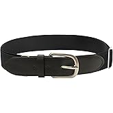 Hyiideong Baseball Softball Belt for Boys Girls Elastic Adjustable Uniform Fastpitch Belts Unisex Youth Size Comfort Fit Black
