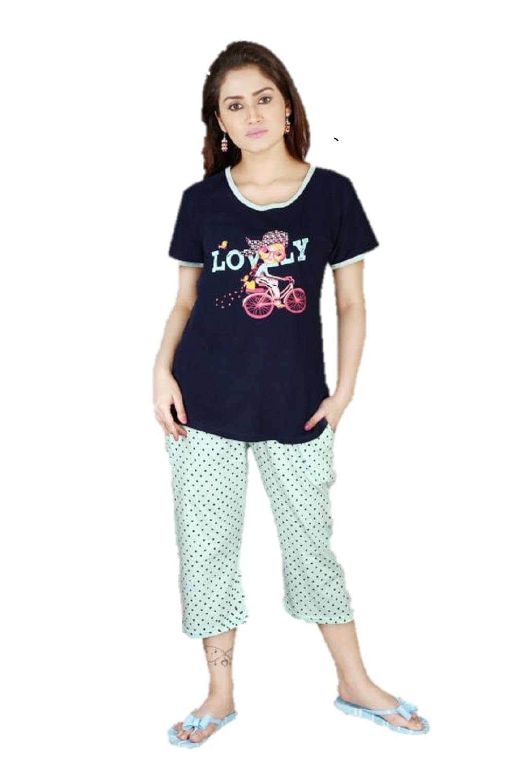 three fourth night dress