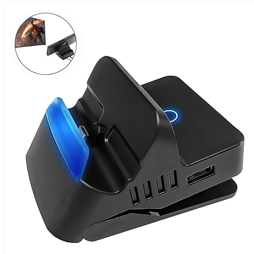 Defway Switch Dock Portable Switch Charging Stand Compact Switch To Hdmi Adapter Switch Docking Station With 2 Extra Usb Ports Replacement Charging Dock For Nintendo Switch With Usb C Power Input In
