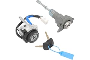 AUROLYNNE Full Cylinder Set Fits for Hyundai Elantra 2011-2015 1.8L Includes 1 Ignition Switch and 1 Left Front Door Lock with 2 Universal Keys Replaces 81970-3XA00 81910-3XA00 81900-3XF00 US660L