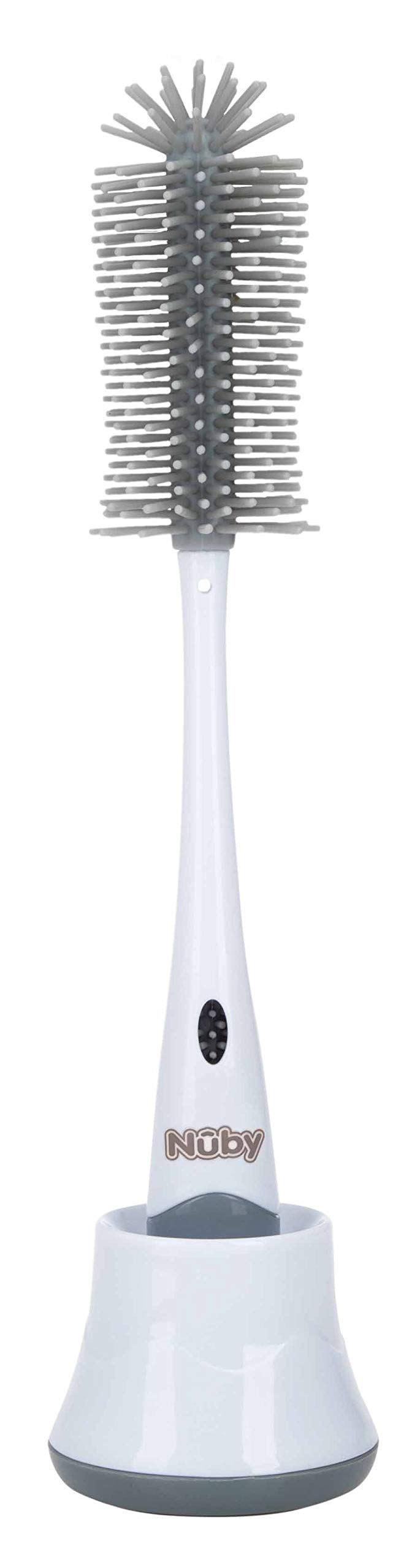 Nuby - Bottle Brush & Holder Silicon - 1 Piece