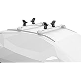 Thule DockGrip, 85lb Weight Capacity, Fits All Hull Shapes, Kayak Roof Rack | DockGrip Kayak &amp; SUP Carrier - Universal, Cushioned Hull Support