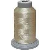 Glide Thread Trilobal Polyester No. 40-1000m Spool -27500 Wheat