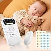 Wireless Bedwetting Alarm for Boys and Girls – 5-in-1 Pee Alert with White Noise, UV Mode, Soft Night Light & Long Battery – 