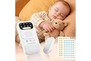 BEECHIP Wireless Bedwetting Alarm for Boys and Girls – 5-in-1 Pee Alert with White Noise, UV Mode, Soft Night Light & Long Battery – Comfortable Moisture Alarm for Toddlers & Older Kids