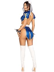 Leg Avenue Women’s 4 PC Street Fighter Battle