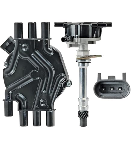 DRAGON FIRE PERFORMANCE D4050-DF Ignition Distributor For 1996-2007 Chevy/GMC/Isuzu 4.3L V6 | Vortec, Brass Terminals, Aluminum Housing
