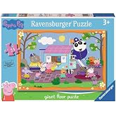 Ravensburger Peppa Pig 24 Giant Floor Jigsaw Puzzles for Kids Age 3 Years Up - Large Shaped Character Pieces
