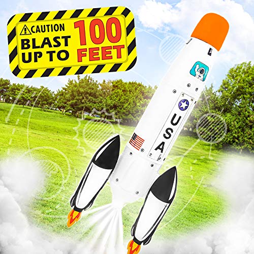 BLOONSY Water Rocket Kit Water Rockets for Kids Toy Rocket Launcher