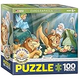 EuroGraphics Daniel and the Lions 100-Piece Puzzle