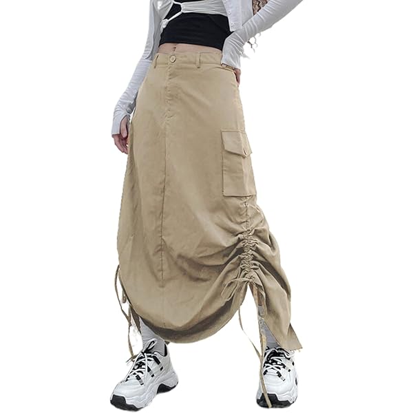 スカート Jichoi CARGO SKIRT PANTS Amazon.com: LAJIOJIO Cargo Skirts High Waisted Skirts for