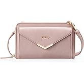 Vulkitty Crossbody Bags for Women, Purse Wristlet Wallet Crossbody Clutch with Card Slots and Adjustable Strap