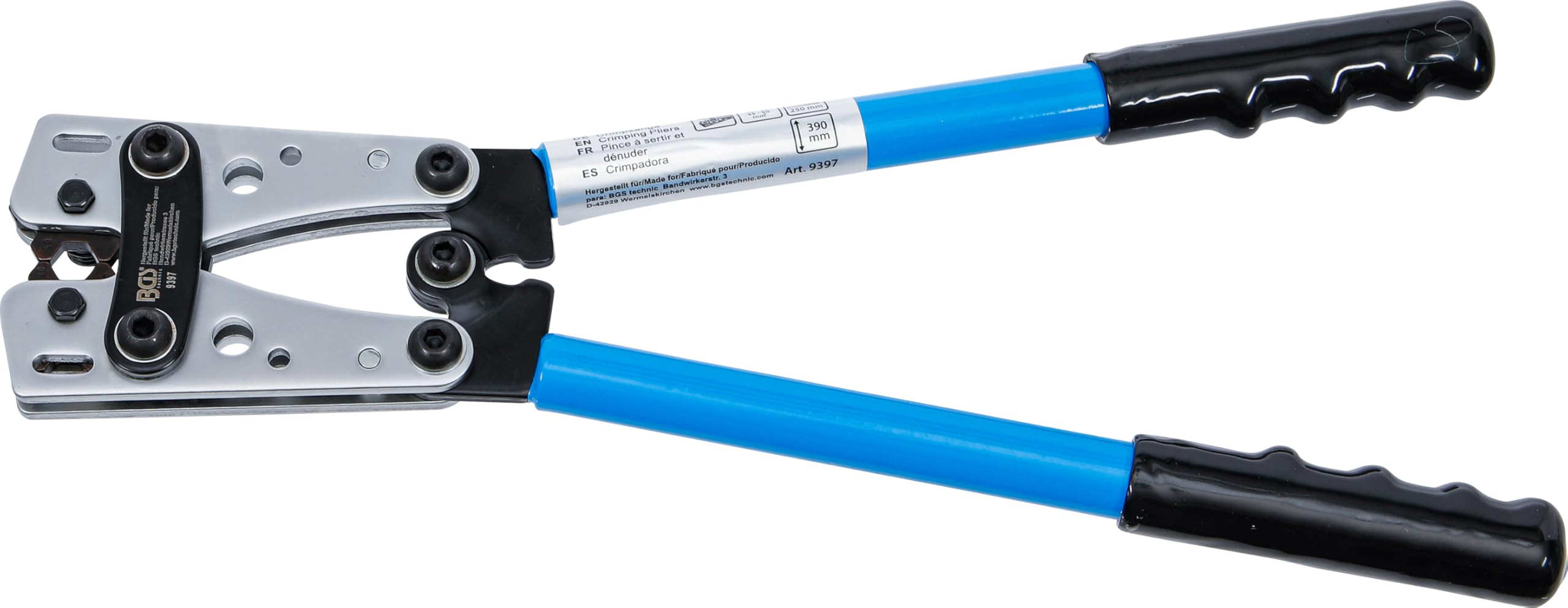 BGS 9397 | Crimping Pliers | for Cable Lugs | 6 - 50 mm²