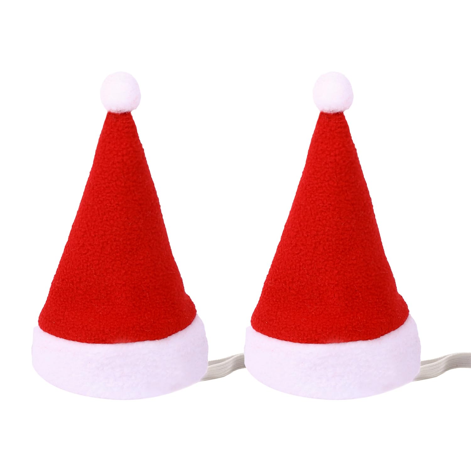 Bohue Christmas Pet Hat Red Christmas Knitted Pet Dog Christmas Hat Pet Cat Christmas Hat Pet Dog Cats Fashion Accessory Christmas Headwear for Pet (2)