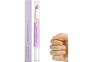 Cuticle Pen 2-in-1 Nail Oil Pen & Cuticle Pusher for Daily Moisturizing Gentle Formula for Dry Cuticles and Nails Portable Na