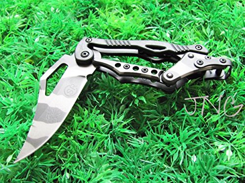 S.R. Unique Desert Camo Transformers Military Tactical Mechanical Folding Knife Best Buy, Best Choice for Survival, Fishing, Sailing, Craft, Hunting or Camping Gear - Thumbnail 3
