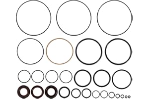 KUNOANZ Rebuild Trim Tilt Seal O-Ring Kit for Mercury Outboard 75 90 100 105 115 135 140 150 175 200 225 250 300 HP 811612A1,811612A2,811612A3 XR-4&6 V-135&150&175&200 XR 2.5&3.0 L EFI JET CARB 3&4&6-Cyl.