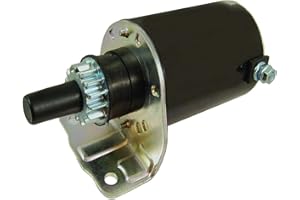 PARTS PLAYER OEG Parts New Starter Compatible with John Deere Toro CUB Cadet Briggs Steel Gear 16 18 HP 691564, M143512, 693469, 808106, 844717, 0C2881, 72881, C2881, C2881A, SBS0028, 41022019