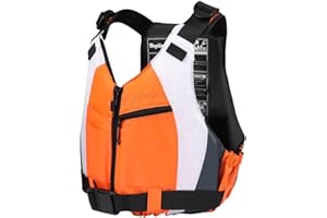 Yueta Swim Vest for Adults, Adjustable Crotch Strap, Buoyancy Aid Swim Jacket for Kayaking, Fishing, Watersports