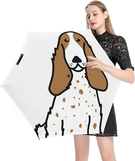 Amazon Uddesign 英国 コッカースパニエル犬 軽量 折りたたみ傘 コンパクト レディース 雨晴兼用 Uvカット 紫外線 雨 晴れ 兼用 小型 丈夫 雨傘 日傘 おしゃれ Uddesign 折りたたみ傘 通販