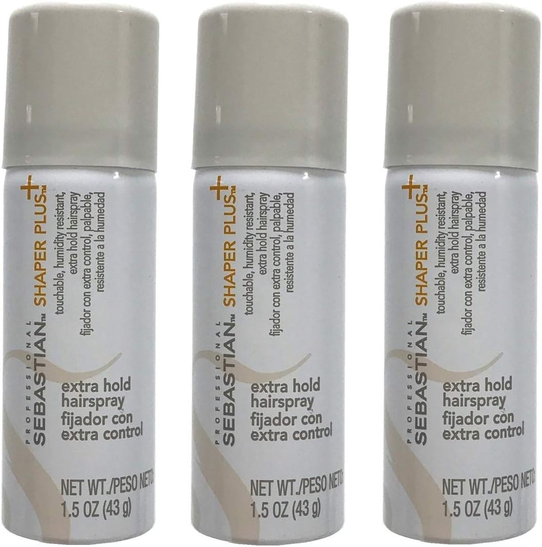 Shaper Plus Extra Hold Hairspray 1.5 oz (Pack of 3)