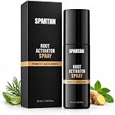SPARTAN Root Activator Hair Growth Serum Spray for Men Hair Loss &ndash; Biotin, Ginseng, Rosemary &amp; Caffeine, Anti-Thinning Hair Regrowth Oil, Advanced Thickening Formula &ndash; 1.7 fl. oz./ 50 ml