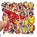 EQMZAD Iron Man Stickers for Kids,Laptop Sticker Pack for Waterbottle,Laptop,Phone,Travel Extra Durable 100% Vinyl