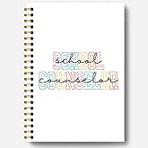 Guymn Counselor Gifts Notebook Journal, Counselor Gifts for Women, Guidance Counselor Gifts, Gifts for Counselors, Counselor Office Must Haves, Spiral Notebook 5.5x8.3 Inches