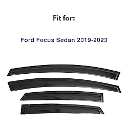 IMMORTAL GROUP Window Visor Compatible with Ford