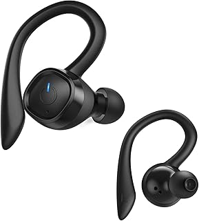 Arbily Bluetooth Kopfhörer Sport, Kabellose Kopfhörer Sportkopfhörer Wireless Kopfhörer mit Premium Klangprofil, Trennbare, Automatische Koppelung, 60 Stunden Spielzeit für Verschiedene Telefone