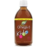 Nature's Way NutraSea Kids Omega 3 Supplement with Vitamin D3 – Supports Bone, Eye, Nerve Development – Helps Support Cogniti
