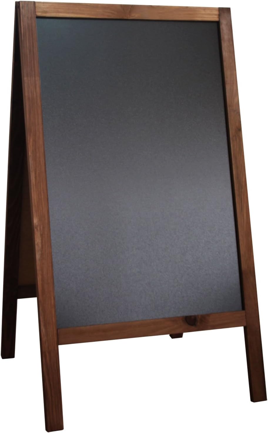 Druckspezialist Aufsteller Kreidetafel Kundenstopper beidseitig aus Holz 90 x 51 cm