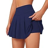 SEAJOJO Tennis Skirts for Women with Shorts