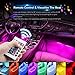 Wsiiroon Car Led Lights, 16 Colors Remote Control