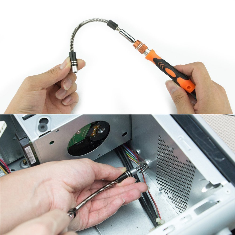 Likorlove 58 IN 1 Multipurpose Repair Tools Kit Screwdrivers, Ideal for Cell phones, Computers, Laptops, MacBook, MacBook Air, MacBook Pro, Shavers and other Devices