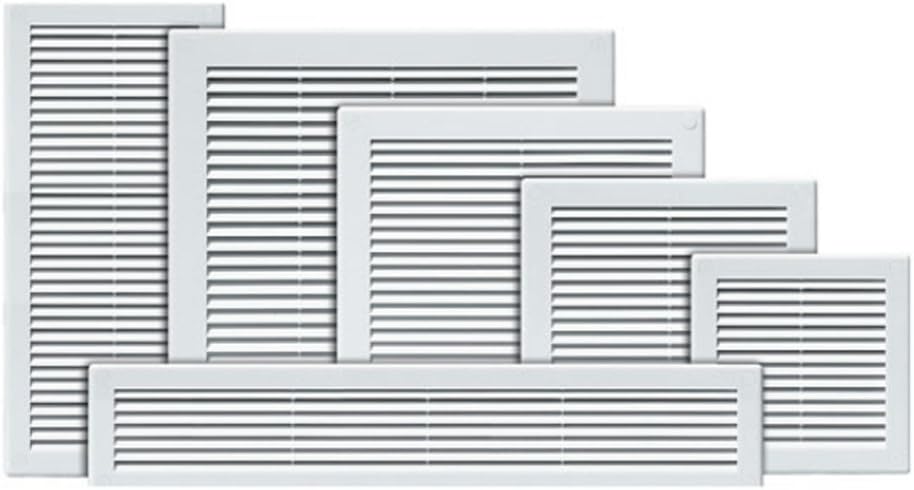Air Vent Grille Cover 200 x 300mm (8 x 12inch) Brown Ventilation Cover ABS Plastic - Image 4