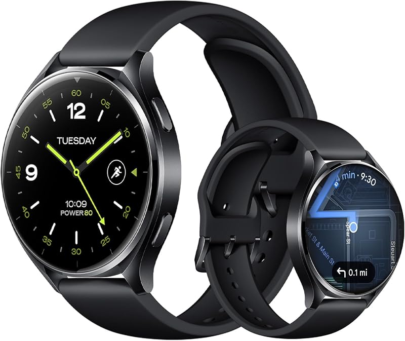 Watch 2, Google WearOS, 1.43" AMOLED, GPS, 5ATM, Nero — foto 1 di 8