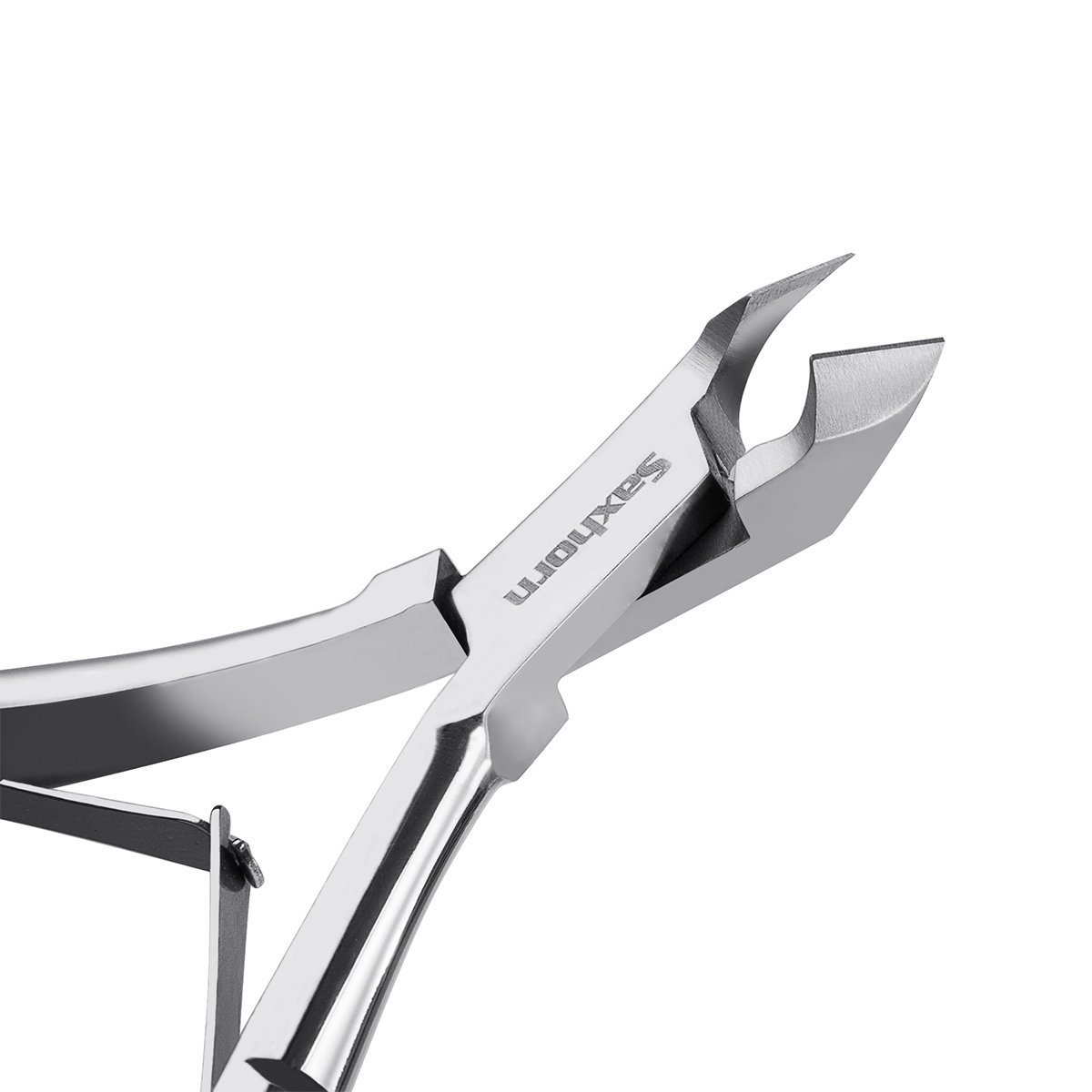Cuticle Remover, Saxhorn Cuticle Trimmer and Nipper with Cuticle Pusher - Manicure Tools and Cuticle Cutter Clipper for Fingernails and Toenails: Home Improvement