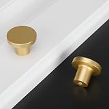 LONTAN Gold Knobs 4 Pack Aluminum Alloy Cabinet Drawer Hardware Brass Cupboard view 3