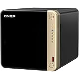 QNAP TS-464-8G-US 4 Bay High-Performance Desktop NAS with Intel Celeron Quad-core Processor, M.2 PCIe Slots and Dual 2.5GbE (