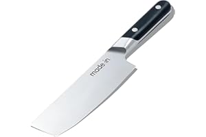Made In Cookware - 6" Nakiri Knife - Made in France - Full Tang with Truffle Black Handle