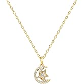 Starain Sunflower Necklaces for Women 14K Gold Plated Rotate Sunflower Pendant Necklace Cute Fun Necklaces 18 inch