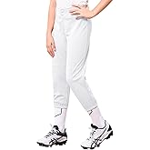 Stelle Girls' Softball Pants Youth Kids Baseball Pants Fastpitch Pants with Pockets Boys Tee Ball