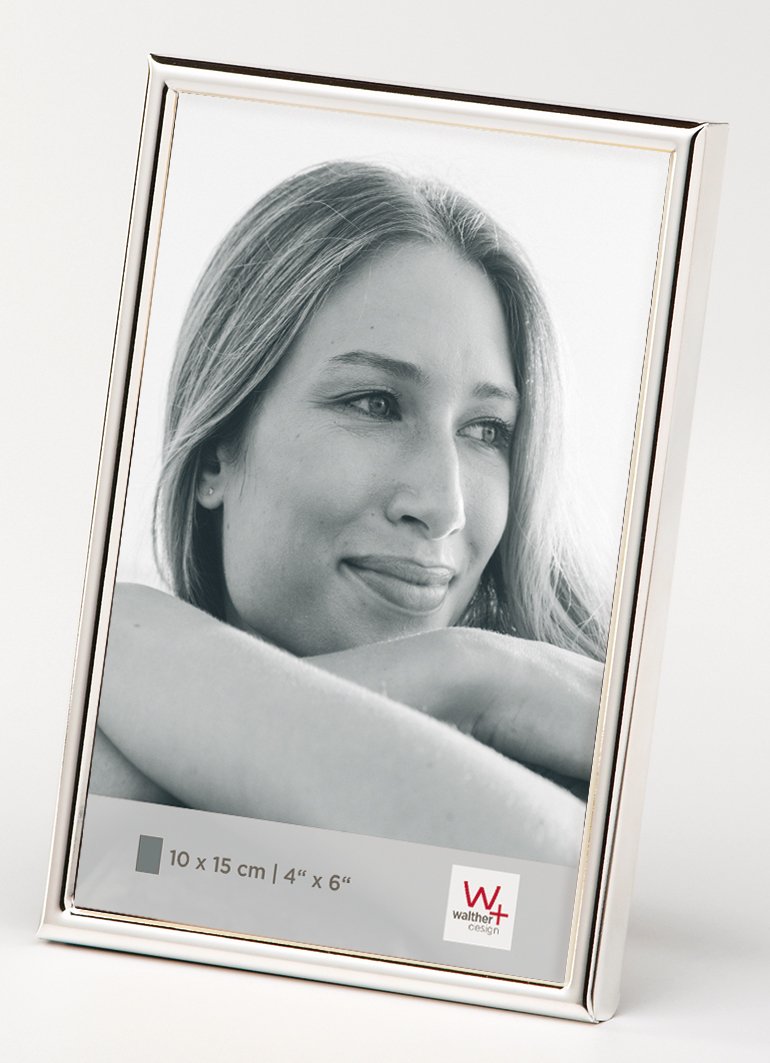 walther design Picture frame Silver 18 x 24 cm Chloe Portrait Frame WD824S