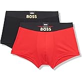 BOSS mens Two Pack Metallic Logo Rib Trunk