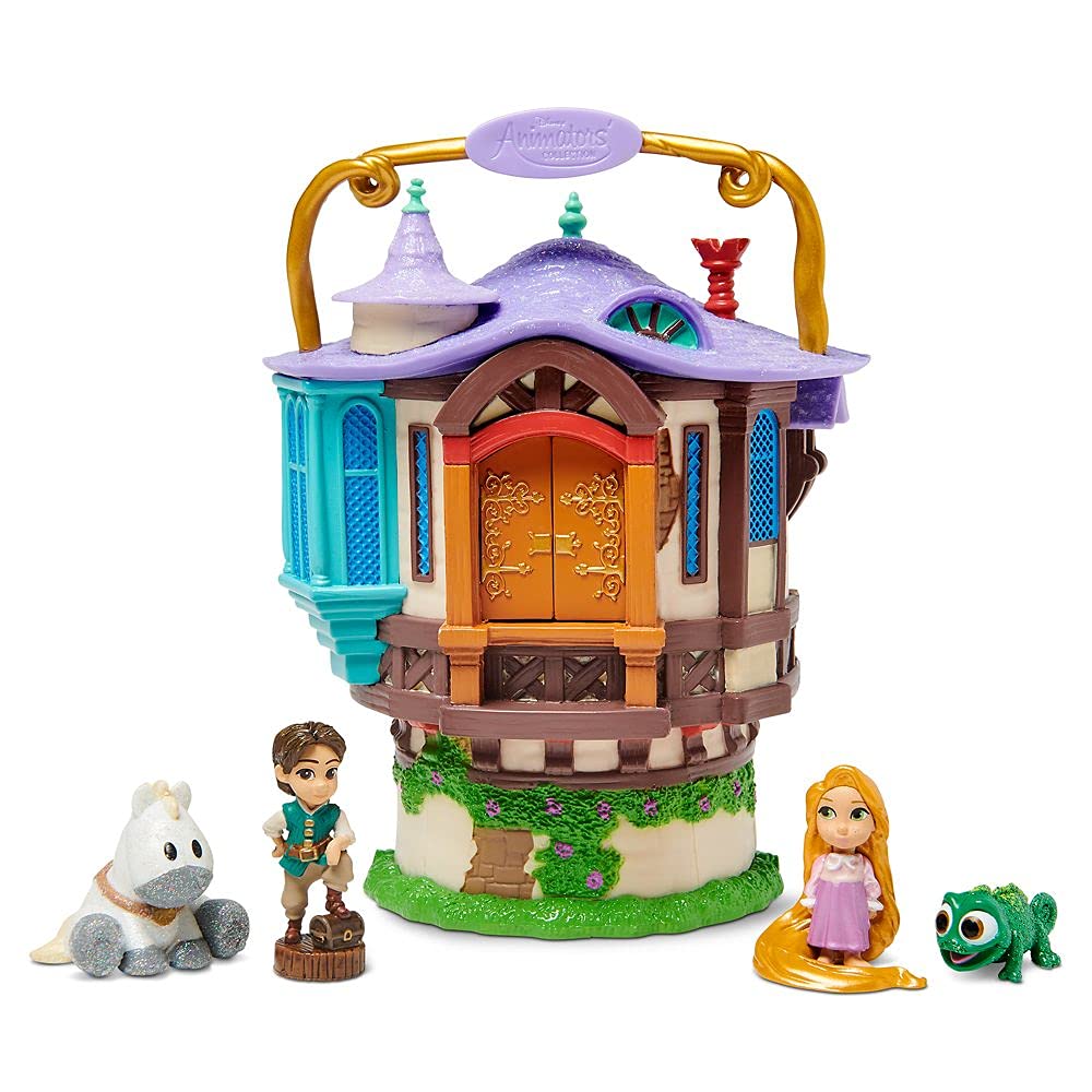 Disney Animators' Littles Rapunzel Tower Play Set – Tangled, Multicolored